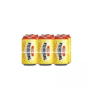 Twisted Tea Peach Iced Tea 6pkc